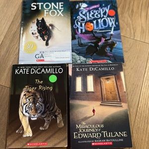 Pack of 4 books!